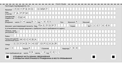 временная регистрация в Красновишерске